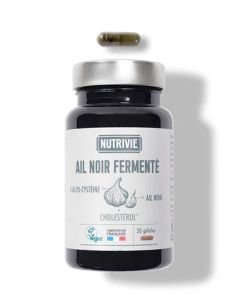 Fermented black garlic, 30 capsules